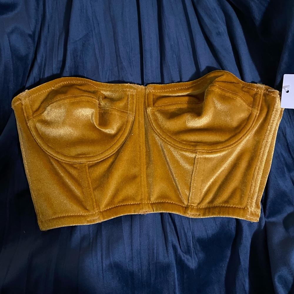 Urban outfitters corset crop top